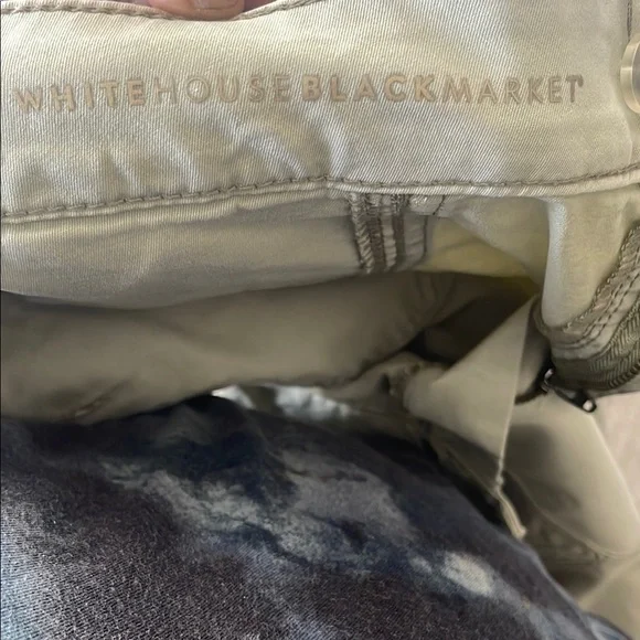 White House Black Market Tan Cargo Jumpsuit Relaxed Fit - Picture 10 of 10